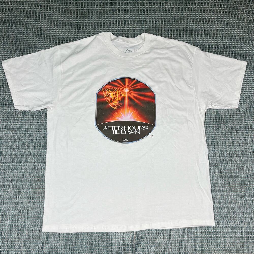 The Weeknd Shirt Sz 2XL White After Hours Til Dawn 2022 Tour Global Stadium